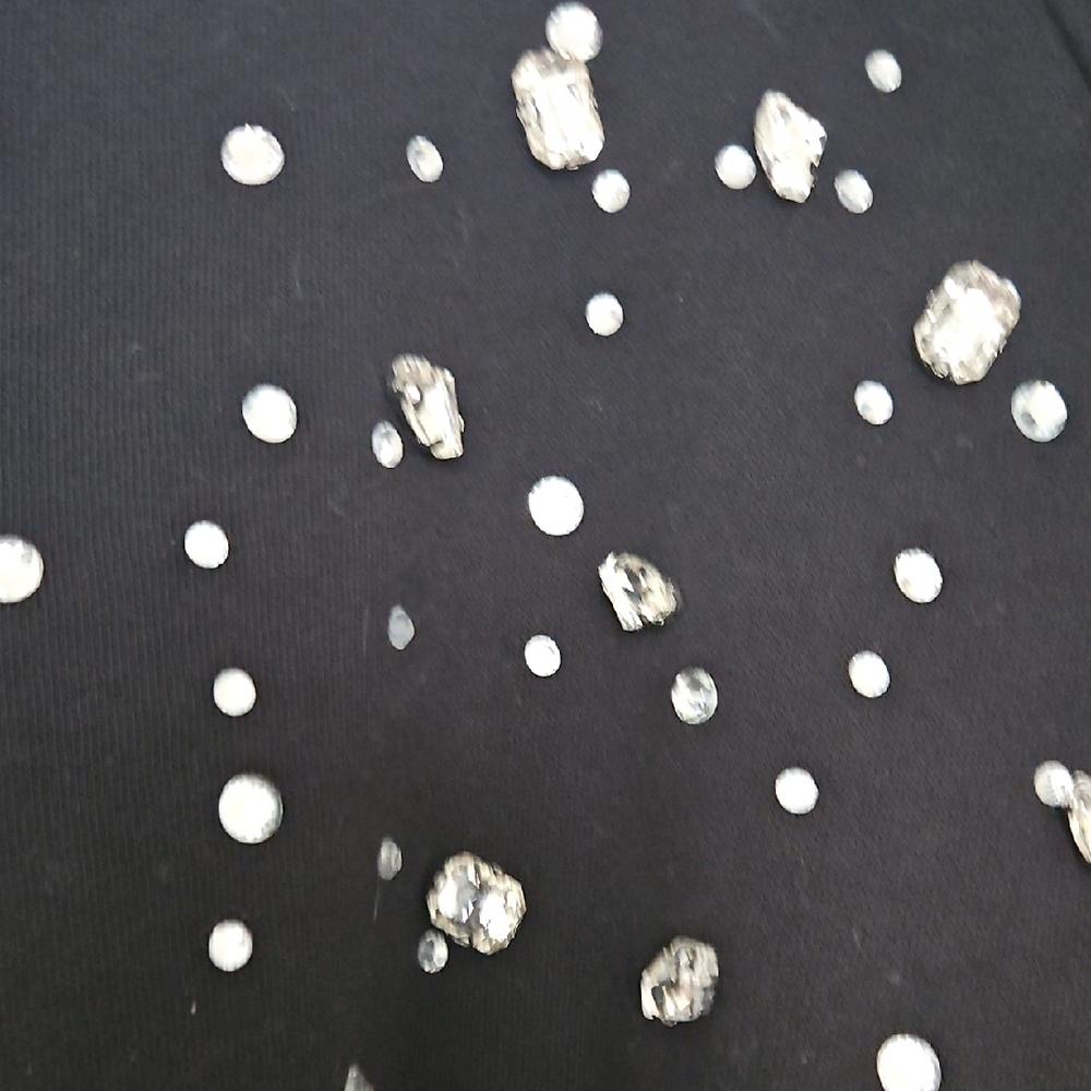 Torrid Black Sweater with Silver Embellishments - Picture 3 of 4